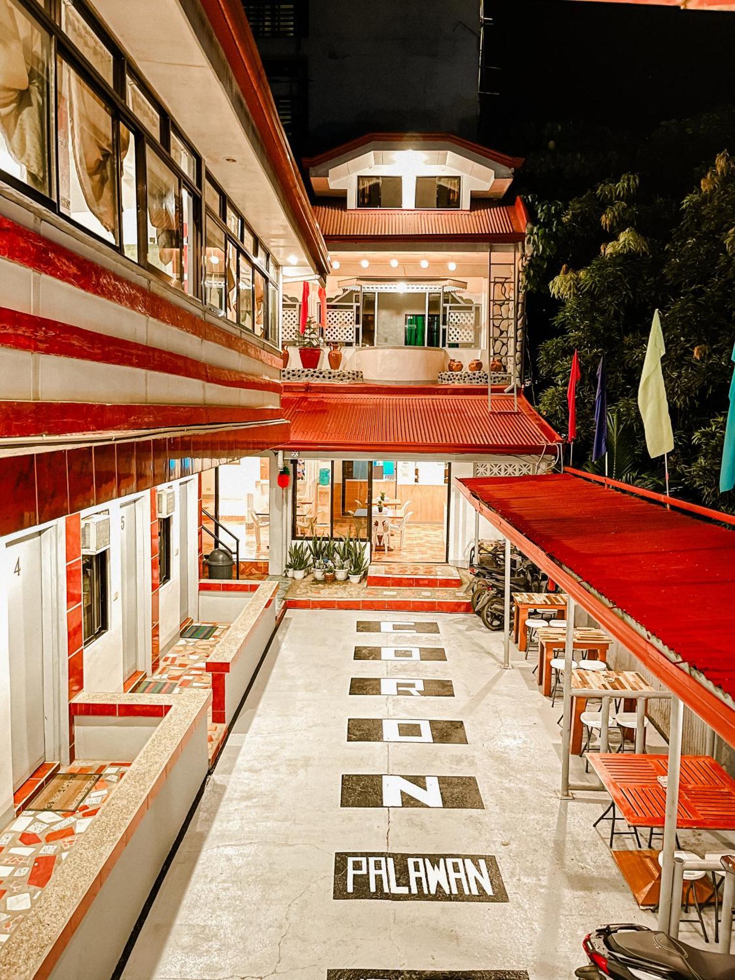 Mario'S Travellers Inn Coron Bagian luar foto