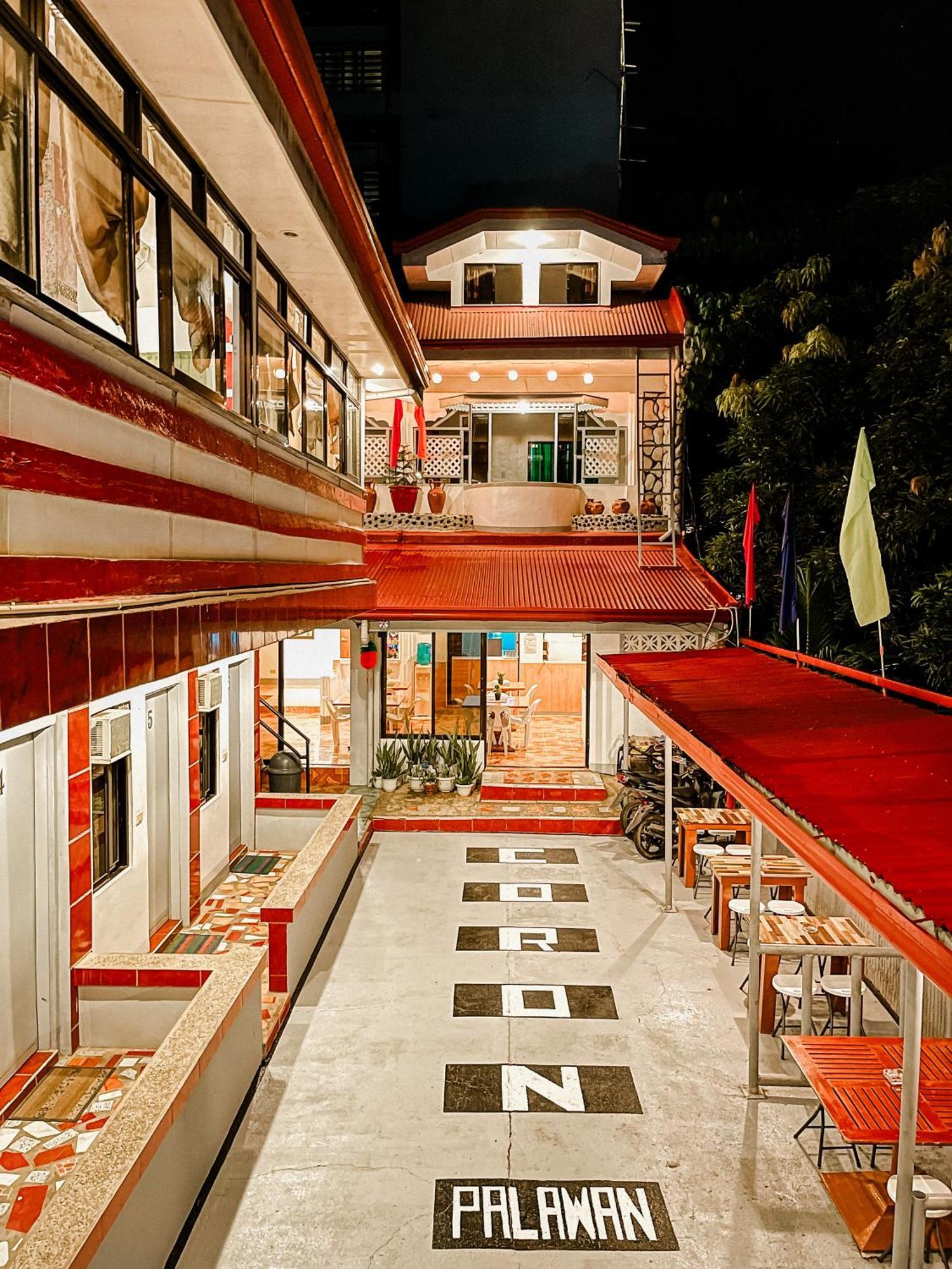 Mario'S Travellers Inn Coron Bagian luar foto